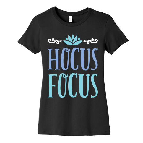 Hocus Focus Yoga Womens T-Shirt
