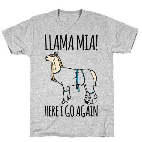 Llama Mia Parody T-Shirt