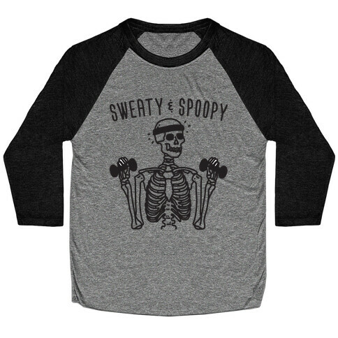 Sweaty & Spoopy Baseball Tee