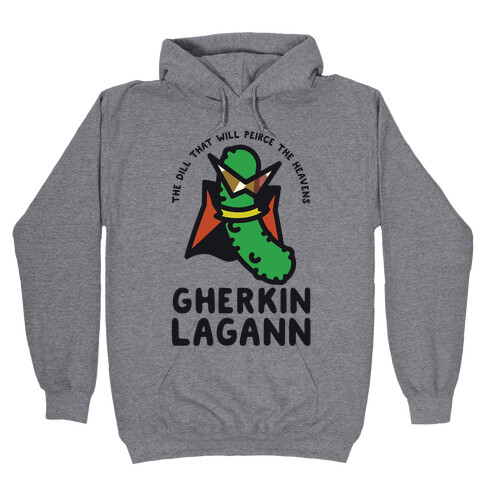 Gherkin Lagann Hooded Sweatshirt