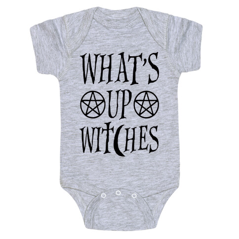 What's Up Witches Baby One-Piece