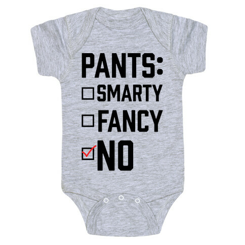 Pants Fancy Smarty Baby One-Piece