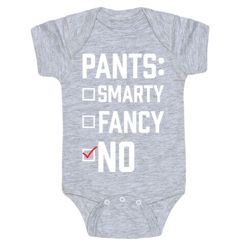 Pants Fancy Smarty Baby One-Piece