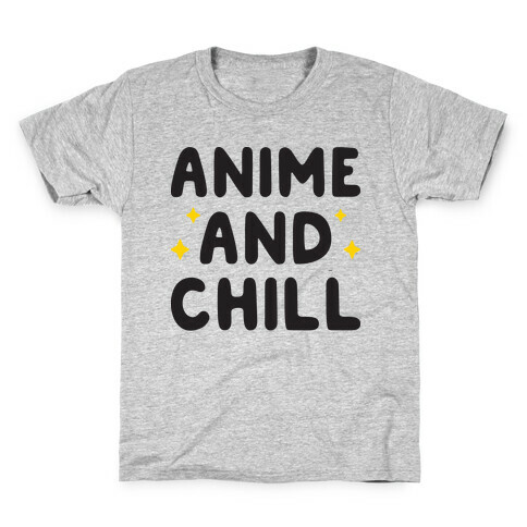 Anime And Chill Kids T-Shirt