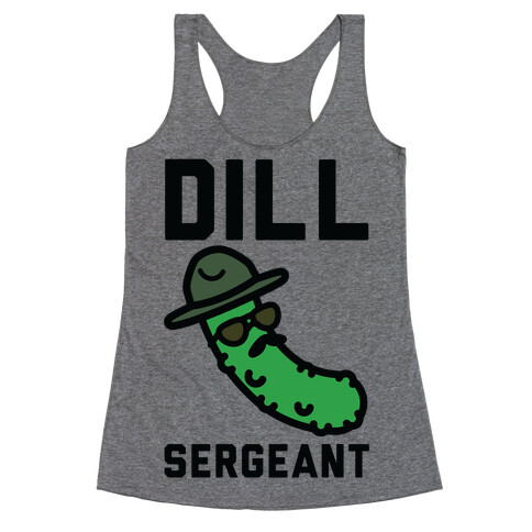 Dill Sergeant Racerback Tank Top