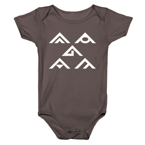 Cauldron Signs Baby One-Piece