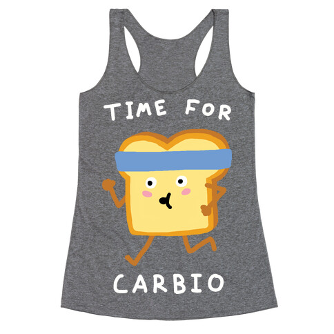 Time For Carbio Racerback Tank Top