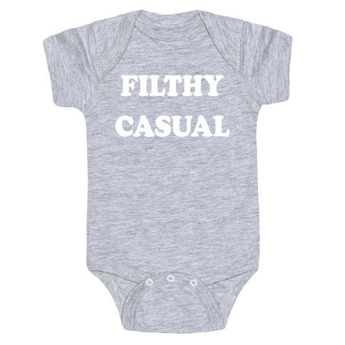 Filthy Casual Baby One-Piece
