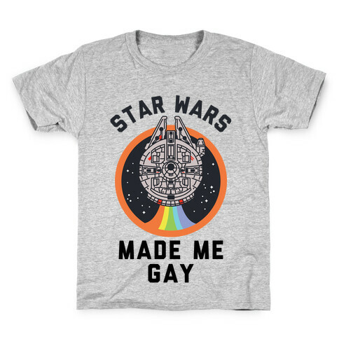 Star Wars Made Me Gay Kids T-Shirt