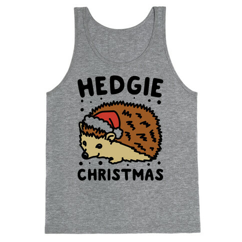 Hedgie Christmas Tank Top