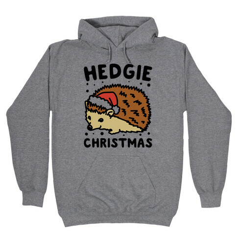 Hedgie Christmas Hooded Sweatshirt