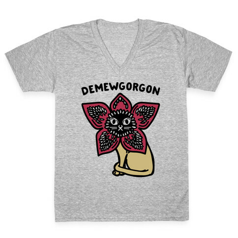 Demewgorgon Parody V-Neck Tee Shirt