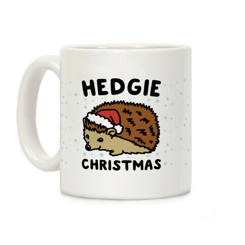 Hedgie Christmas  Coffee Mug