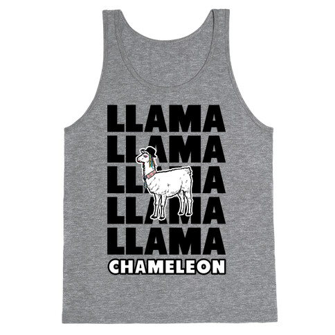 Llama Chameleon Tank Top