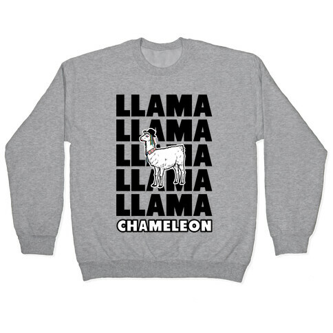 Llama Chameleon Pullover