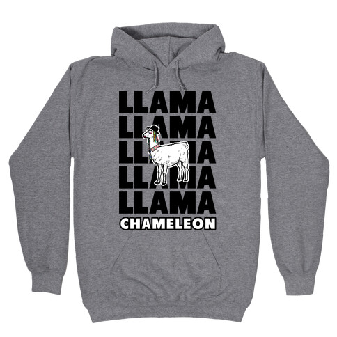 Llama Chameleon Hooded Sweatshirt