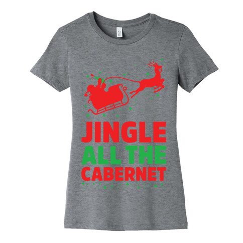 Jingle All the Cabernet Womens T-Shirt