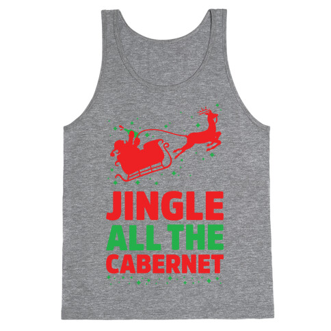 Jingle All the Cabernet Tank Top