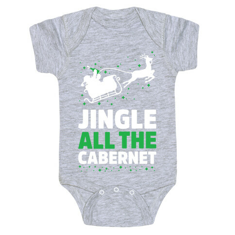 Jingle All the Cabernet Baby One-Piece