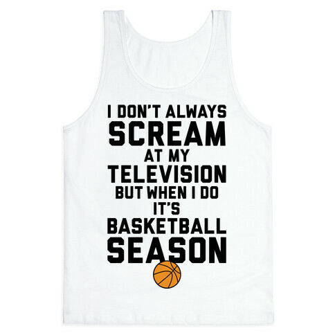 Basketball Season Tank Top