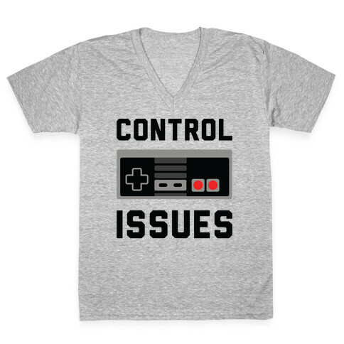 Control Issues V-Neck Tee Shirt