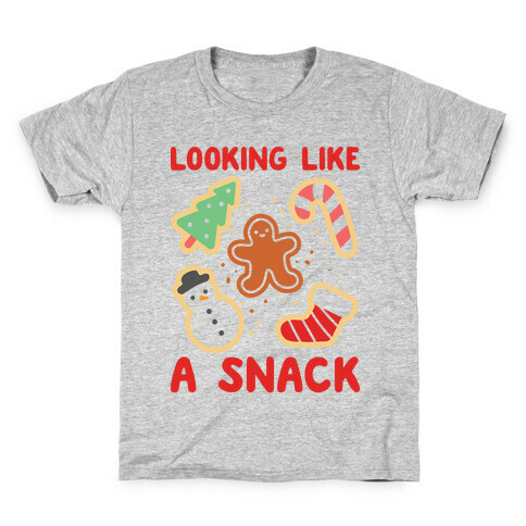 Looking Like A Snack Christmas Cookies Kids T-Shirt