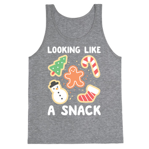 Looking Like A Snack Christmas Cookies Tank Top