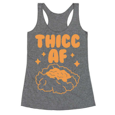Thicc AF Mashed Potatoes Racerback Tank Top