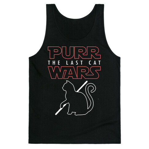 Purr Wars: The Last Cat Tank Top