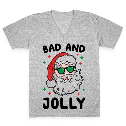 Bad And Jolly V-Neck Tee Shirt