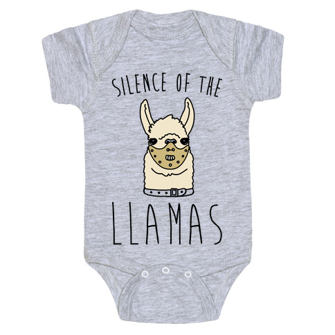 Silence of The Llamas Parody Baby One-Piece