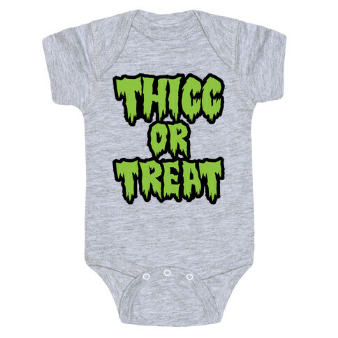 Thicc Or Treat Baby One-Piece