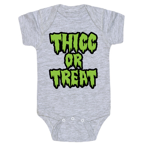 Thicc Or Treat Baby One-Piece