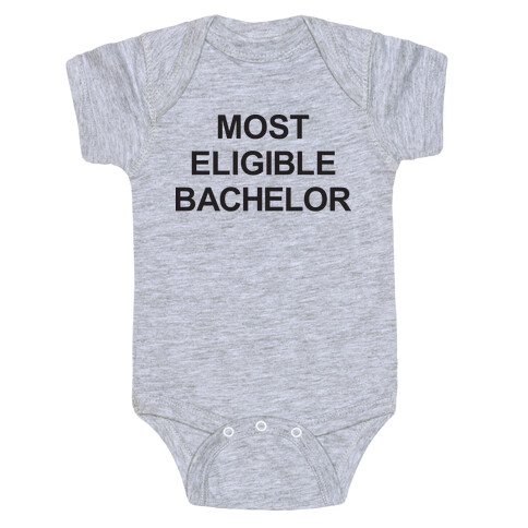 Most Eligible Bachelor Baby One-Piece