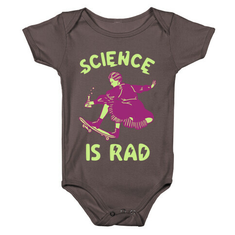Science Is Rad (Marie Curie) Baby One-Piece