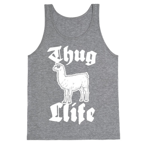 Thug Llife (llama) Tank Top