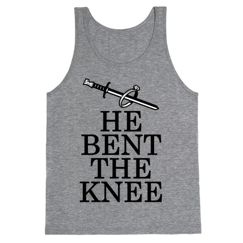 He Bent the Knee (Bride) Tank Top
