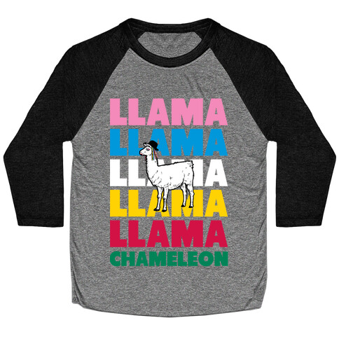 Llama Chameoleon (Parody) Baseball Tee