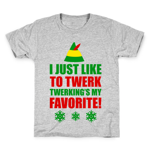 I Just Like To Twerk Kids T-Shirt