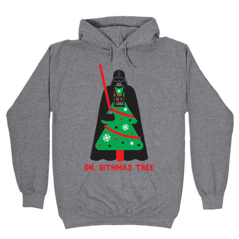 Oh, Sithmas Tree Hooded Sweatshirt