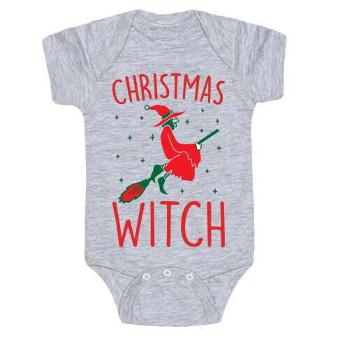 Christmas Witch Baby One-Piece