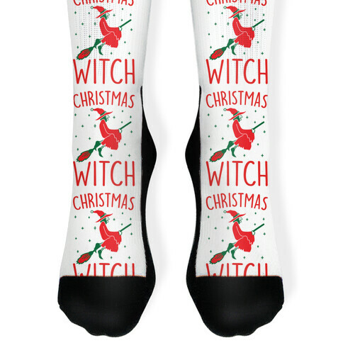 Christmas Witch Sock