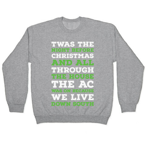 Twas The Night Before Christmas  Pullover