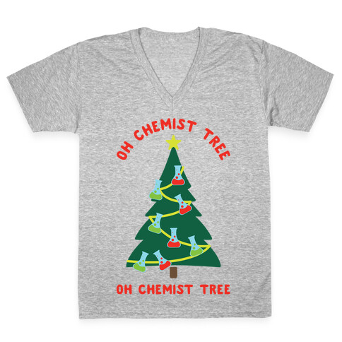 Oh Chemist tree Oh Chemist tree V-Neck Tee Shirt