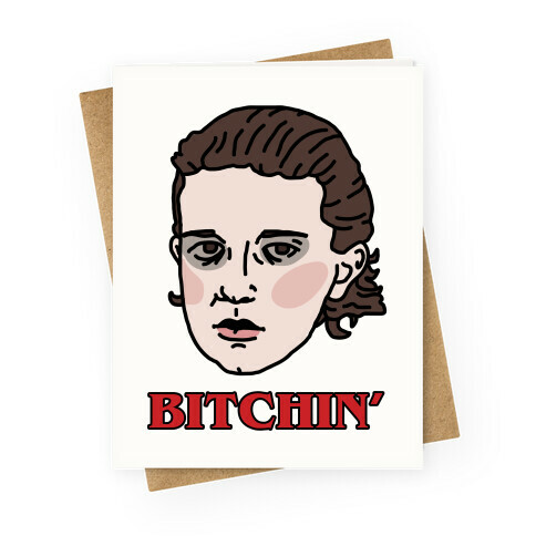 Bitchin' Eleven Greeting Card