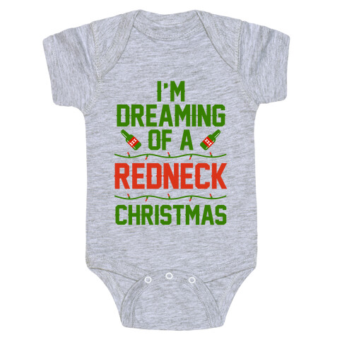 I'm Dreaming of a Redneck Christmas Baby One-Piece