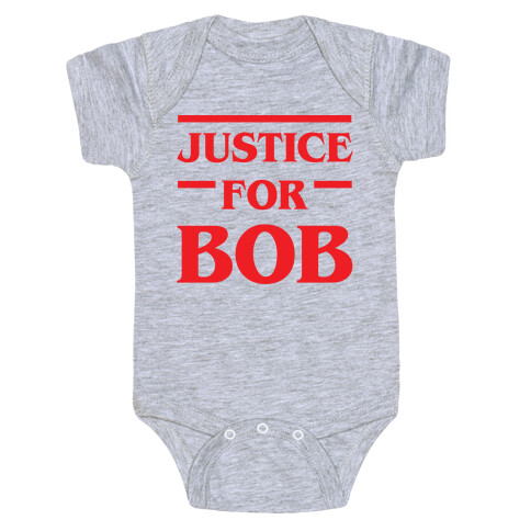 Justice For Bob Baby One-Piece