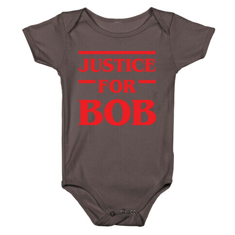 Justice For Bob Baby One-Piece