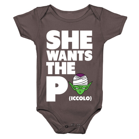She Wants the Piccolo Baby One-Piece