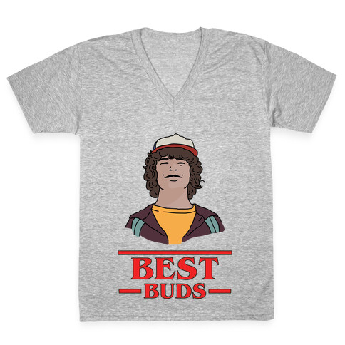 Best Buds Dustin V-Neck Tee Shirt